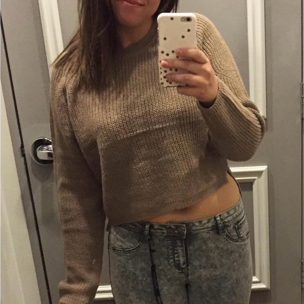 Forever 21 Tan Sweater